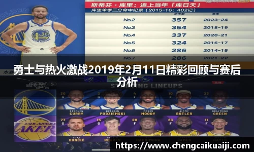 勇士与热火激战2019年2月11日精彩回顾与赛后分析